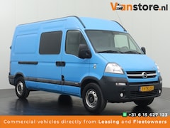 Opel Movano - 2.5CDTI Dubbele Cabine L2H2 | Airco | Trekhaak | 6-Persoons