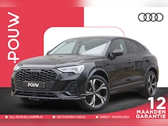 Audi Q3 Sportback - 45 TFSIe 245pk PHEV S Edition | Stoelverwarming | Leder | 20" Velgen | Keyless | Optiek zw