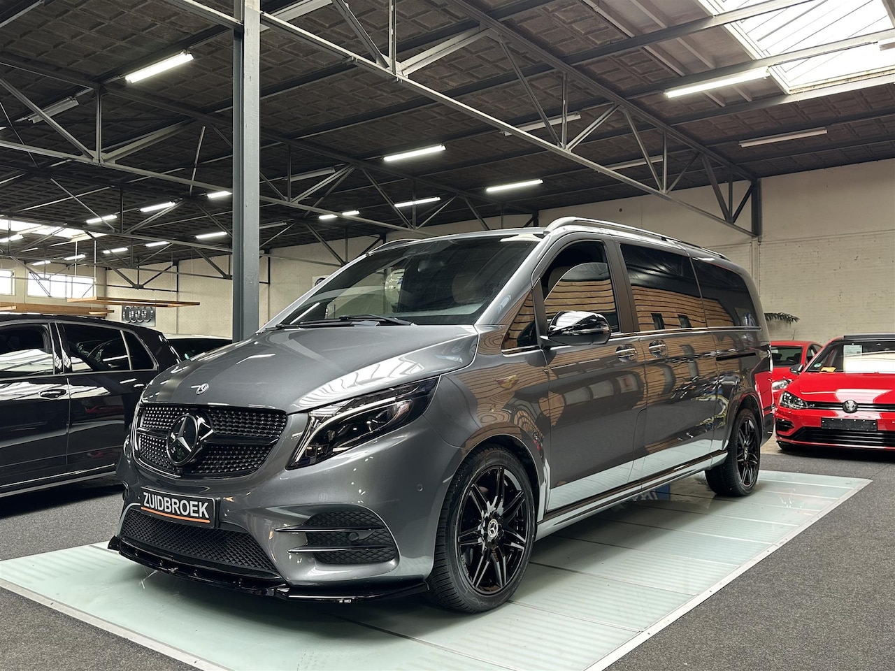 Mercedes-Benz V-klasse - V300d | XXL | AMG | LEER | 360 | Trekhaak | NL-AUTO | Elec. Schuifdeur | Stoelverwarm. | - AutoWereld.nl