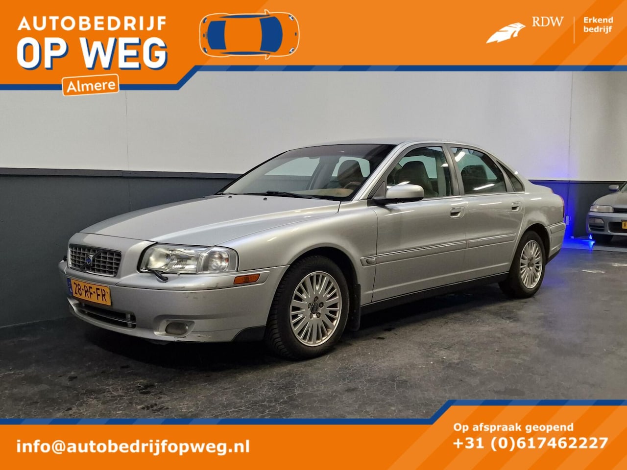 Volvo S80 - 2.4D Sapphire | Stoelverw. | Trekhaak | Cruise - AutoWereld.nl