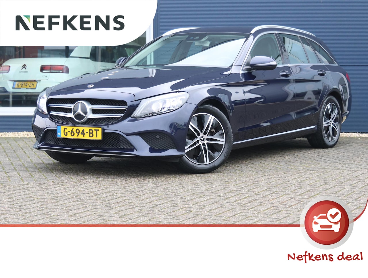 Mercedes-Benz C-klasse Estate - 200d Avantgarde 1ste eigenaar | LEER | Camera | Electrische klep | AppleCarPlay - AutoWereld.nl