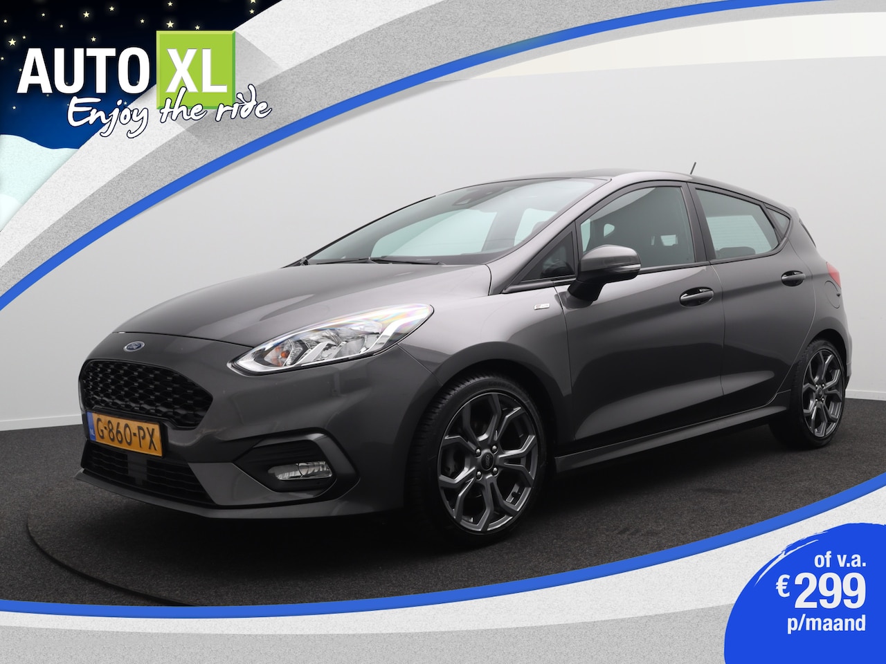 Ford Fiesta - 1.0 ST-Line 100 PK Camera Carplay Climate Navi Bang&Olufsen - AutoWereld.nl