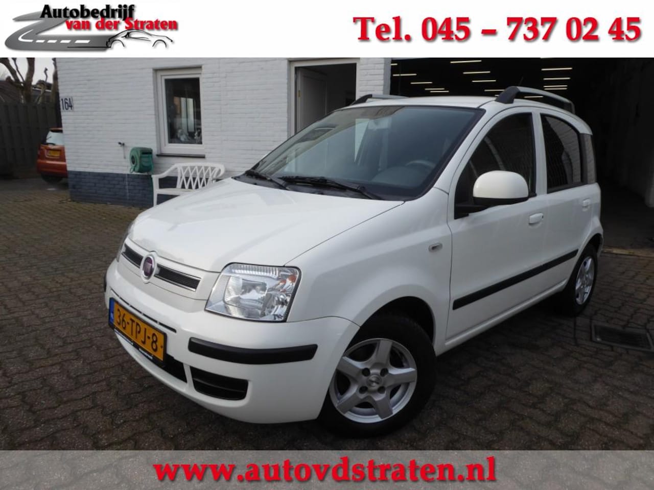 Fiat Panda - 1.2 CLASSIC PLUS/AIRCO/Priv.Glas/Zeer mooi!! - AutoWereld.nl