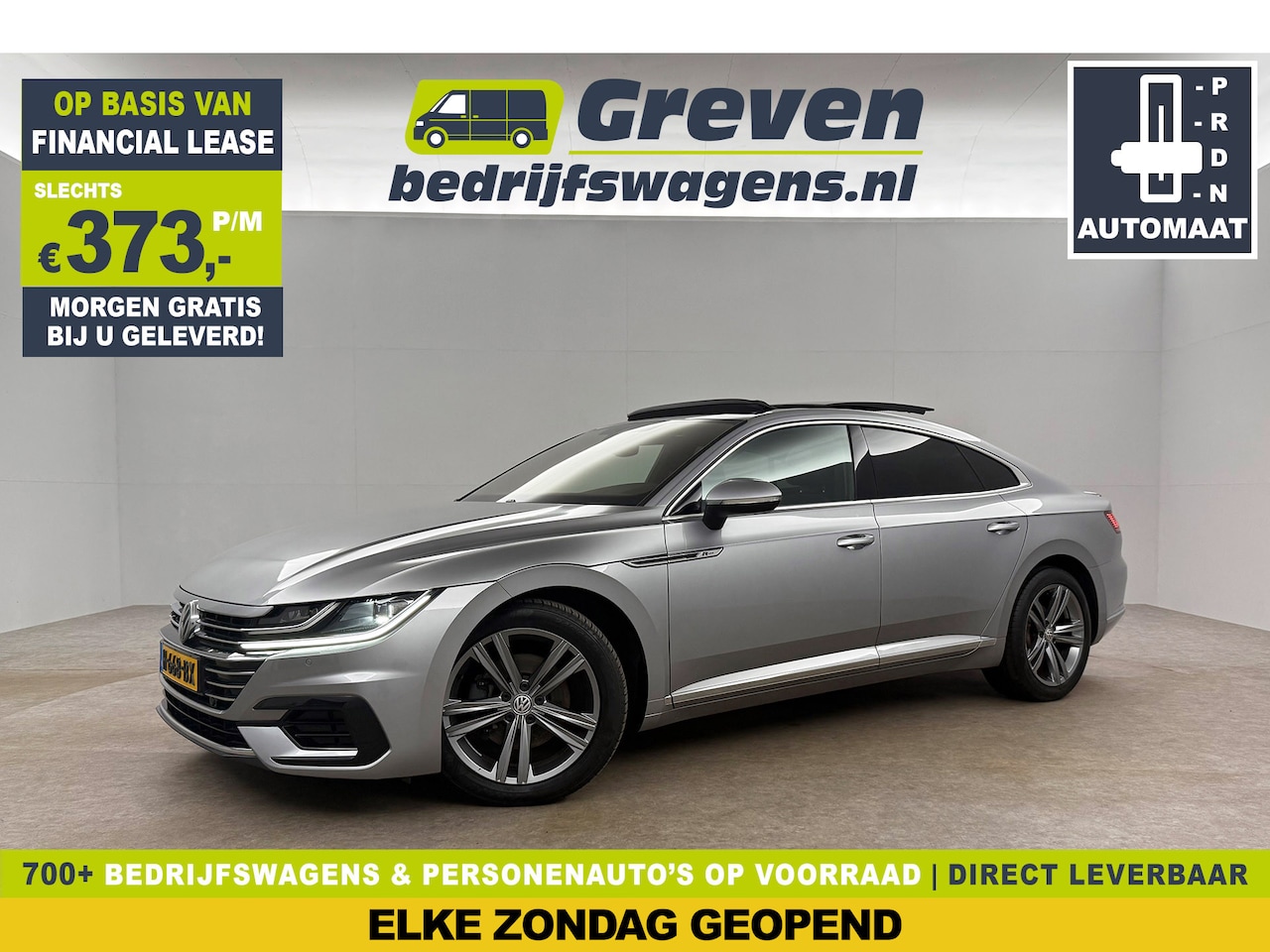 Volkswagen Arteon - 1.5 TSI 150PK R-line DSG Pano Sfeerverl. LED Adaptive Cruise Carplay Clima Navigatie Comfo - AutoWereld.nl