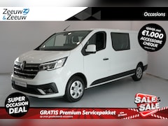 Renault Trafic - 2.0 dCi 110 T29 L2H1 DC Work Edition *Navi*Airco*Parkeersensoren*Passagiersbank*Trekhaak*V