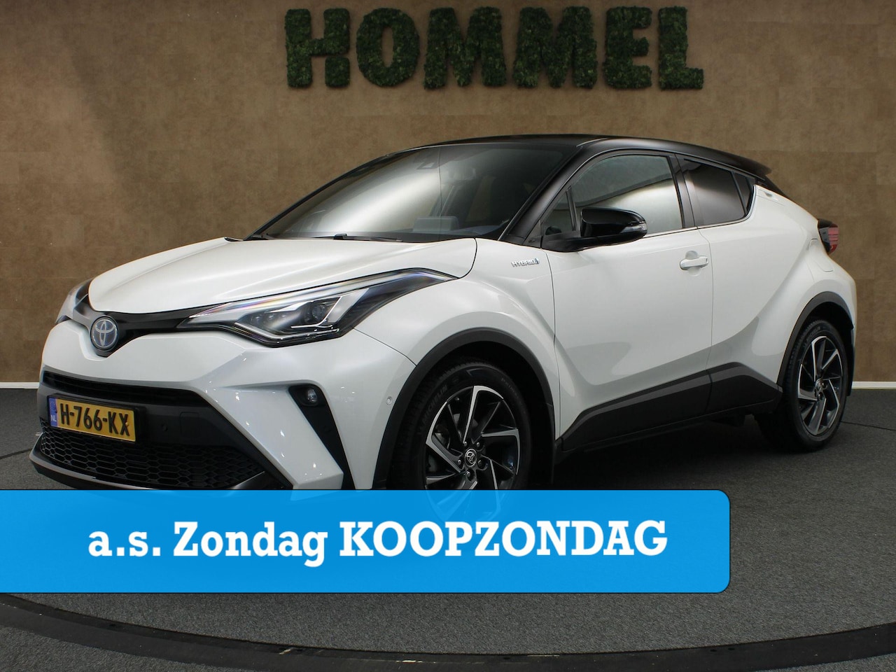 Toyota C-HR - 2.0 Hybrid Bi-Tone - ORIGINEEL NEDERLANDSE AUTO - NAVIGATIE - 18 INCH LICHT METALEN VELGEN - AutoWereld.nl