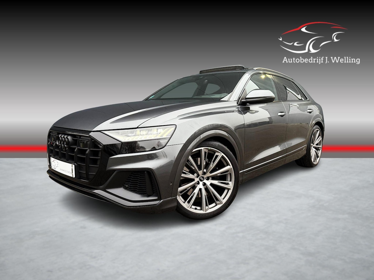 Audi Q8 - 4.0 TFSI SQ8 quattro 23 inch / carbon / Pano - AutoWereld.nl