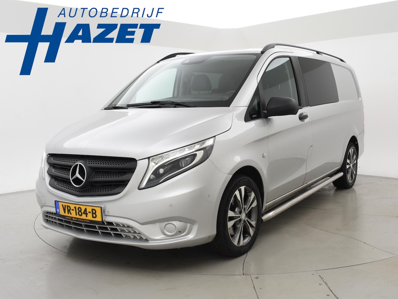 Mercedes-Benz Vito - 119 CDI 190 PK AUT. DUBBEL CABINE 6-PERS. + APPLE CARPLAY | CAMERA | LED | LMV - AutoWereld.nl