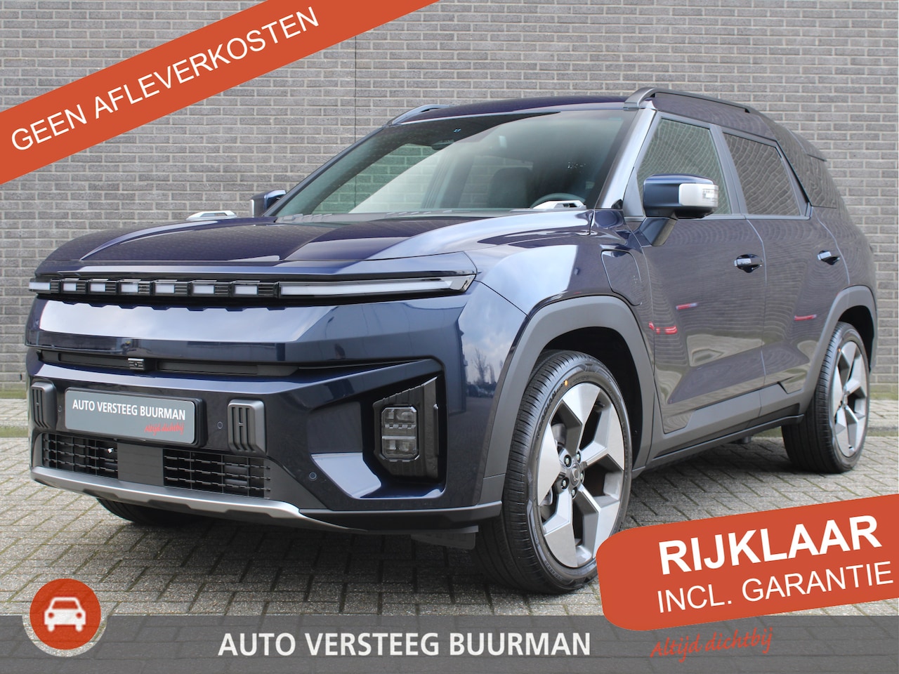 KGM Torres EVX - Titanium 73.4 kWh Titanium 73.4 kWh 207pk, Dandy Blue, 20"inch LM velgen - AutoWereld.nl