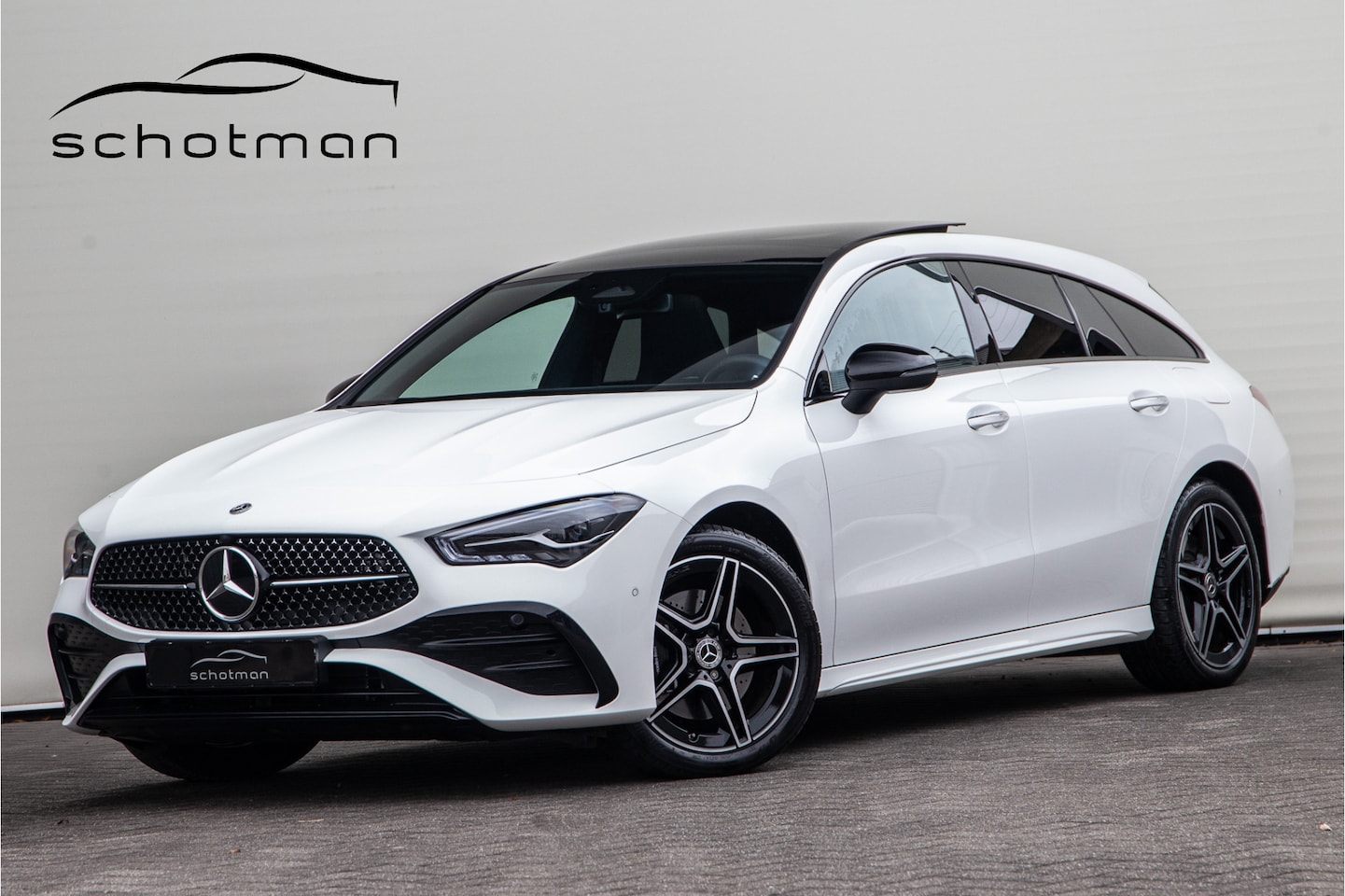 Mercedes-Benz CLA-klasse Shooting Brake - 250 e AMG Premium, Nightpack, Pano, Trekhaak, Facelift 2024 - AutoWereld.nl