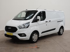 Ford Transit Custom - 2.0 TDCI L2H1 Trend 130PK Navi Trekhaak 2x Schuifdeur Camera Parkeersensoren Airco Euro6