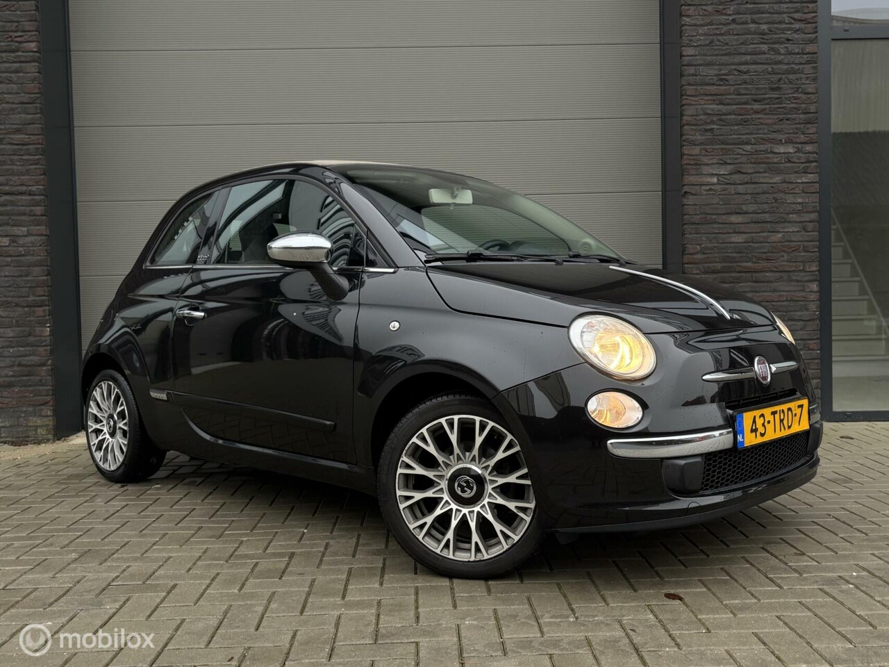 Fiat 500 - 0.9 TwinAir Lounge Cabrio Airco Clima - AutoWereld.nl