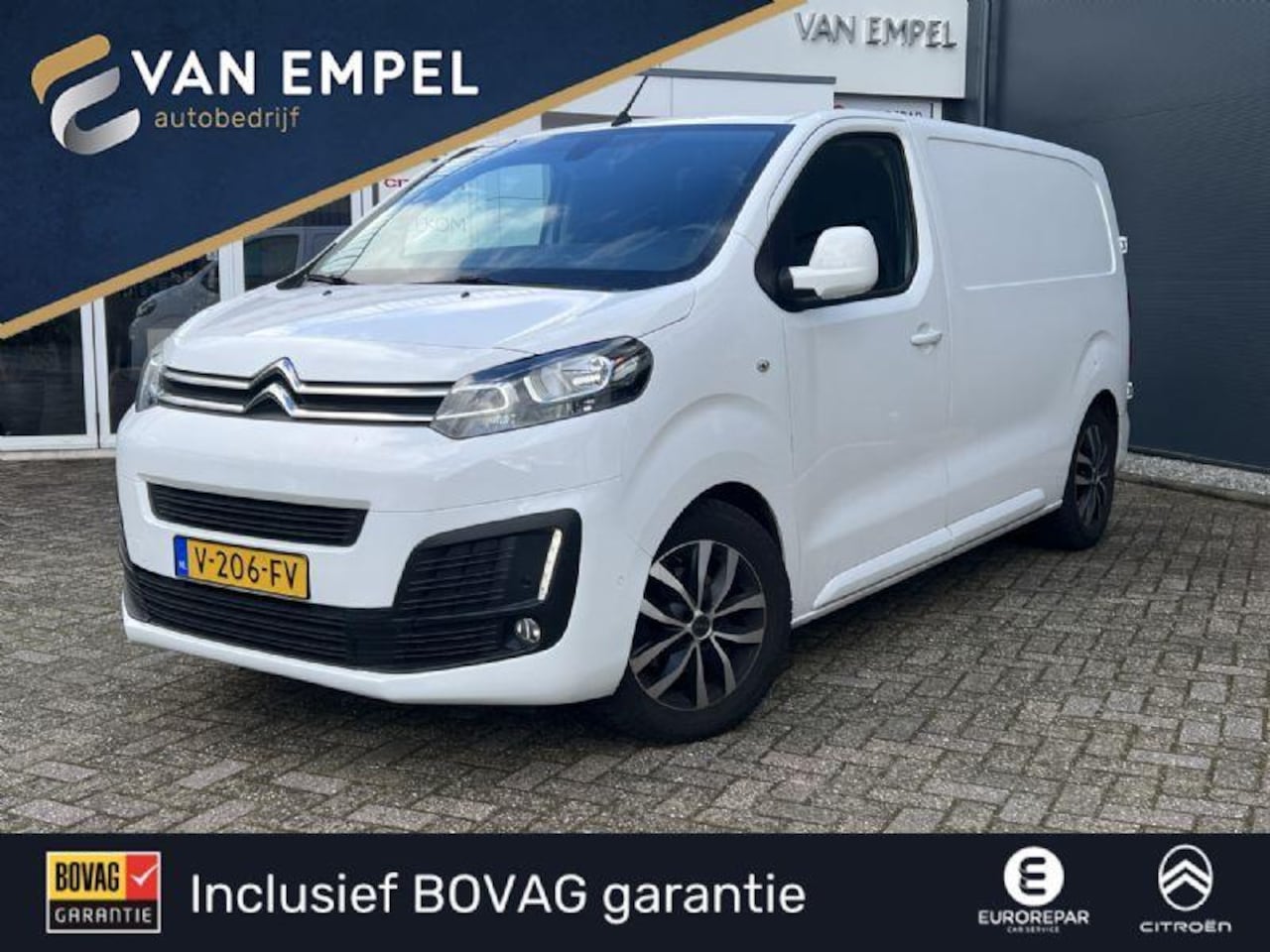 Citroën Jumpy - 2.0 BlueHDI 150 pk Business M L2 | Trekhaak | Parkeercamera | Navigatie | - AutoWereld.nl