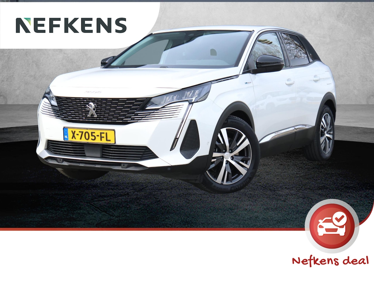 Peugeot 3008 - SUV 1.6 HYbrid4 300 pk Allure Pack Business | Trekhaak | 4WD | Camera | Stoelverwarming - AutoWereld.nl