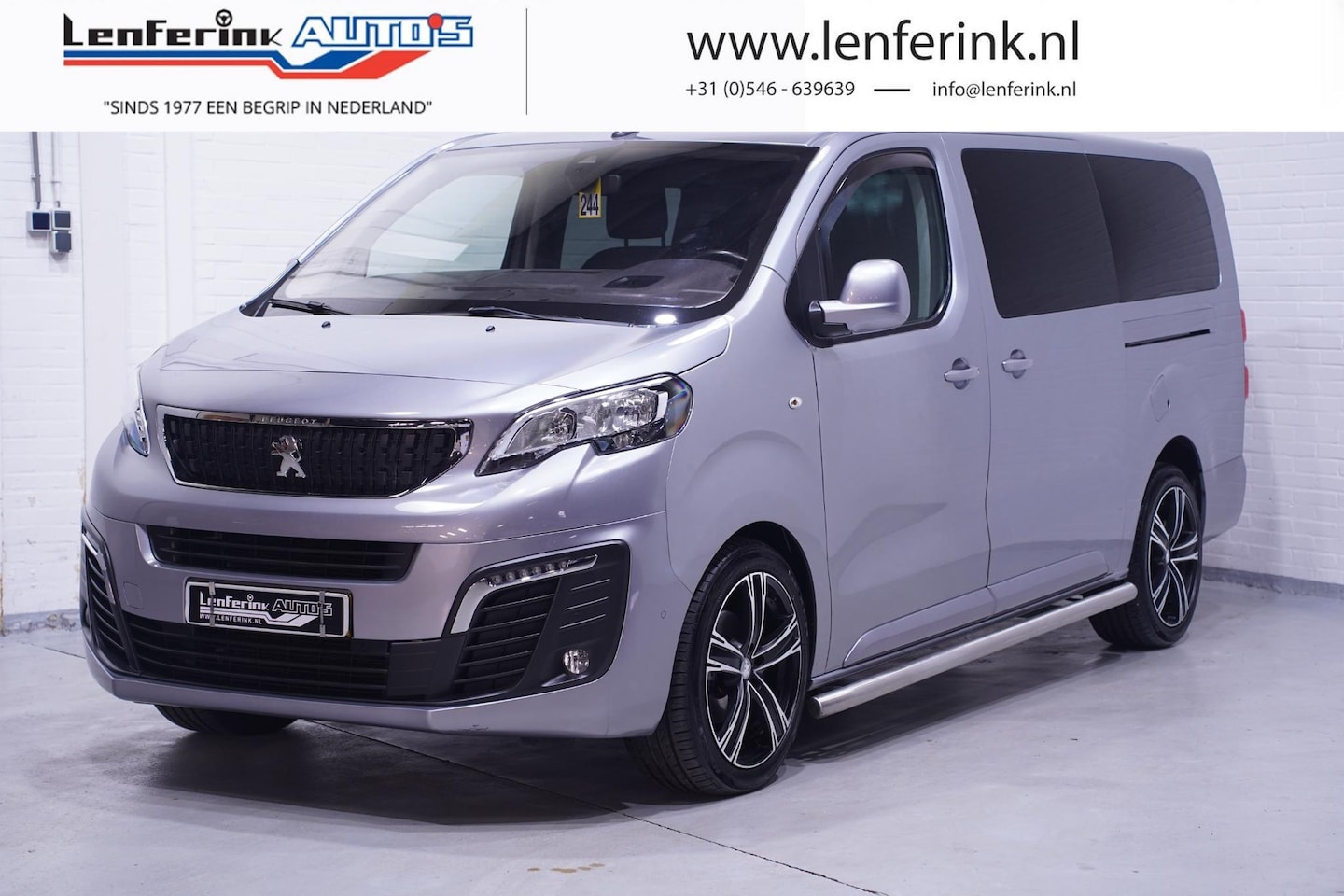 Peugeot Expert - 2.0 BlueHDI 120 pk Dubbel Cabine Aut 2x Schuifdeur Adapt. Cruise, Navi, Camera, 19" LMV, T - AutoWereld.nl