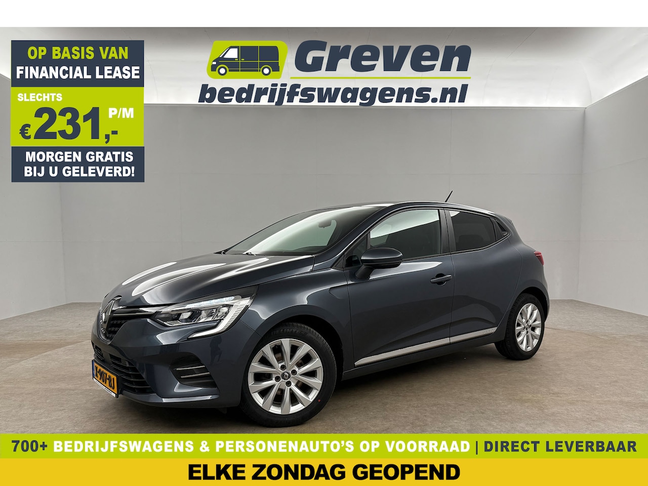 Renault Clio - Clima Carplay LED Cruise Navi PDC 16''LMV - AutoWereld.nl