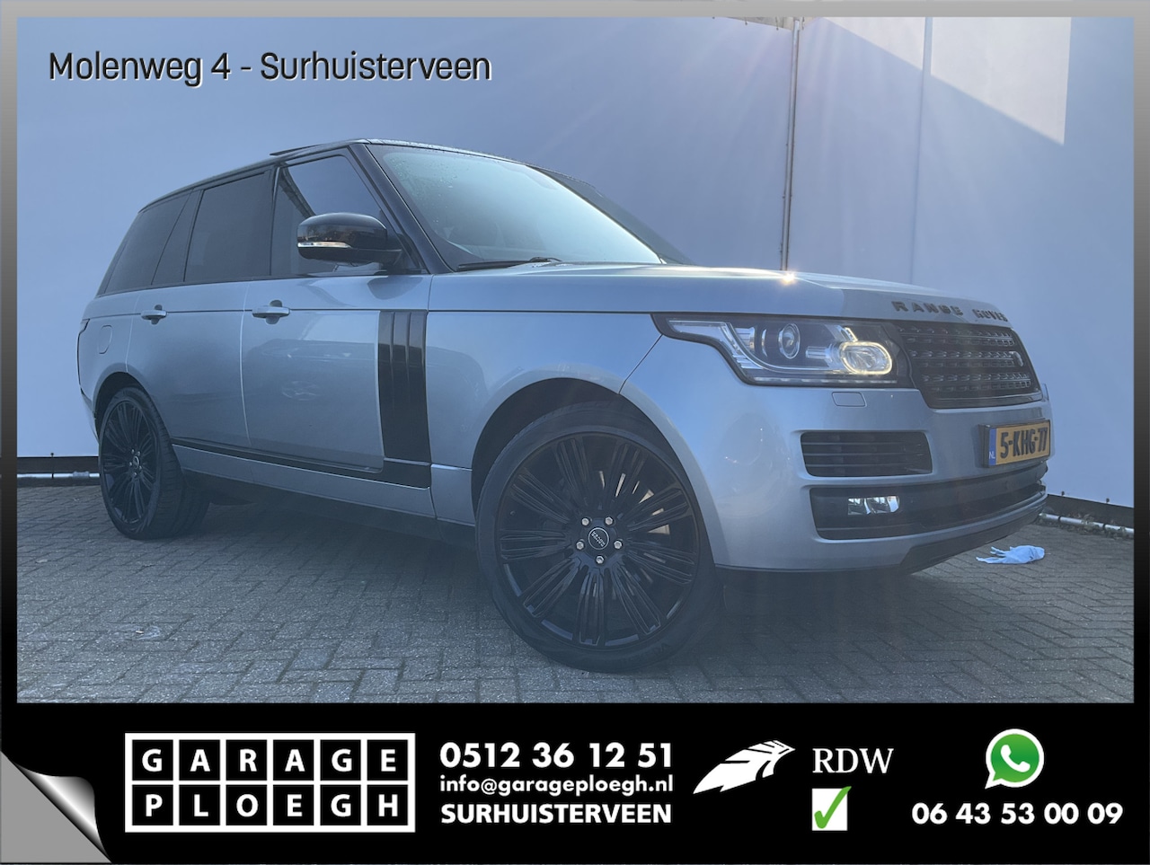 Land Rover Range Rover - 4.4 SDV8 340pk Vogue Mototschade Pano Leer Navi Cam V8 - AutoWereld.nl