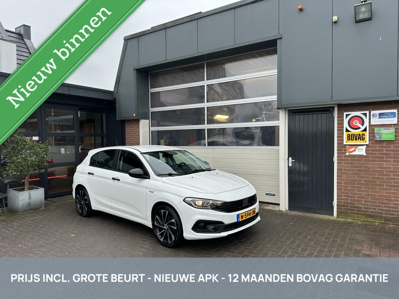 Fiat Tipo - 1.0 CARPLAY/ECC 43.000KM *ALL-IN PRIJS* - AutoWereld.nl