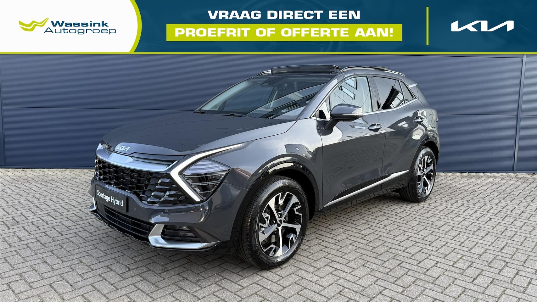 Kia Sportage - 1.6 T-GDi 210pk Hybrid AT6 DynamicPlusLine *Direct Leverbaar* - AutoWereld.nl