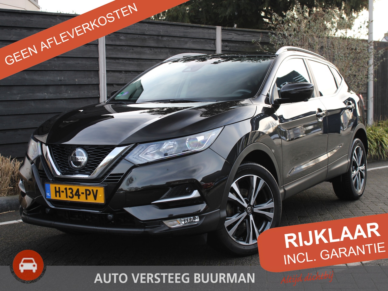 Nissan Qashqai - 1.3 DIG-T 140PK N-Connecta Design Pack Navigatie, Camera 360, Trekhaak, Panoramadak, Licht - AutoWereld.nl