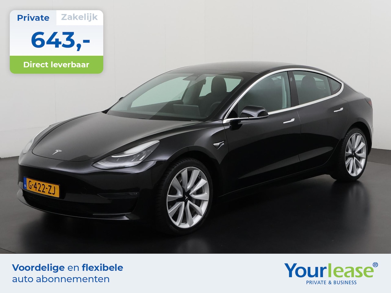 Tesla Model 3 - Long Range RWD Long Range AWD 75 kWh | All-in 643,- Private Lease | Zondag Open! - AutoWereld.nl