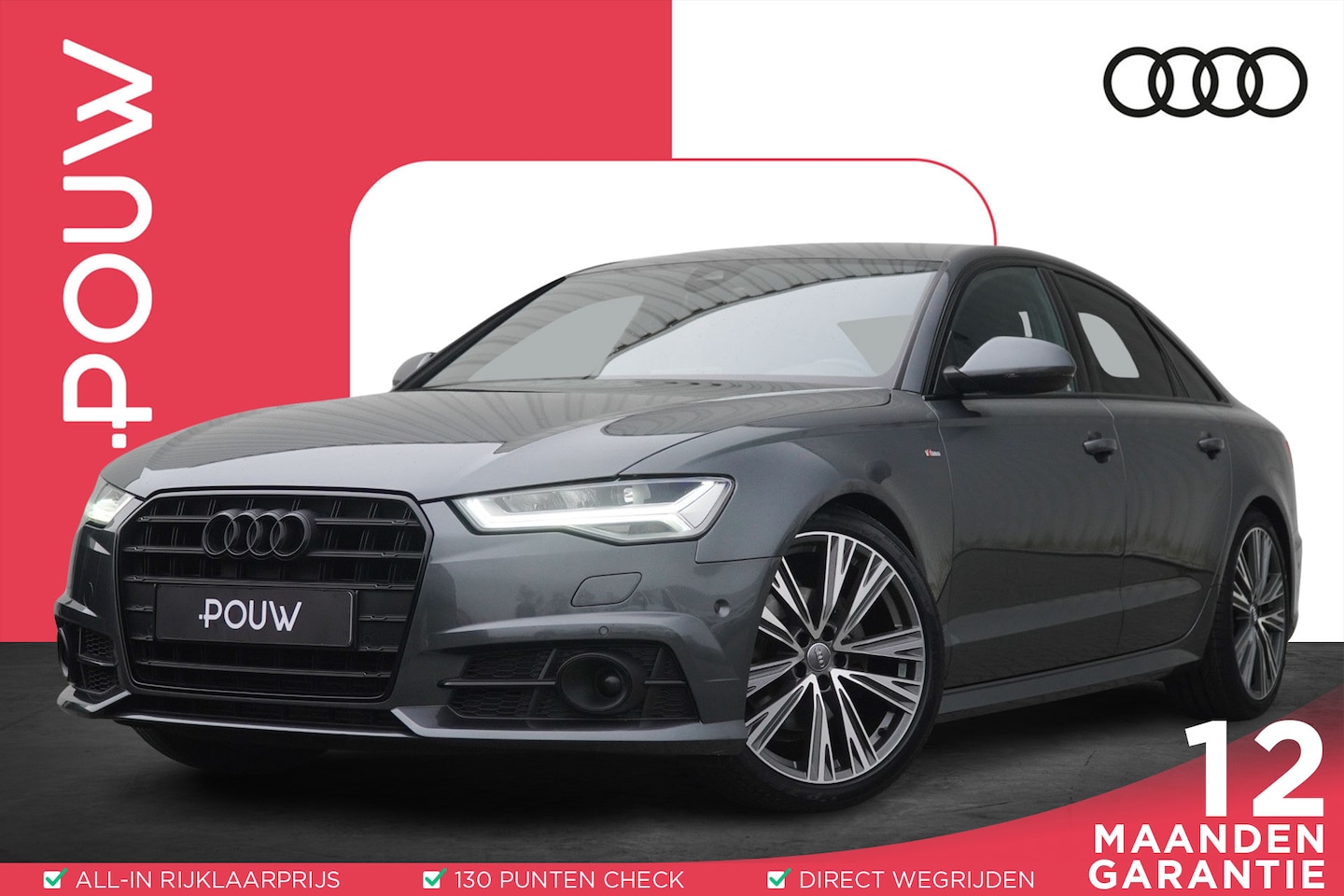 Audi A6 Limousine - 1.8 TFSI 190pk ultra S line Edition | Achteruitrijcamera | Dodehoek Detectie | Adaptive Cr - AutoWereld.nl