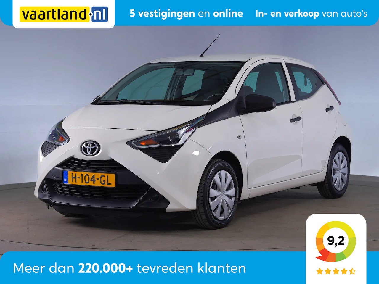 Toyota Aygo - 1.0 VVTi x-fun 5-drs [ Airco Cruise LED ] - AutoWereld.nl