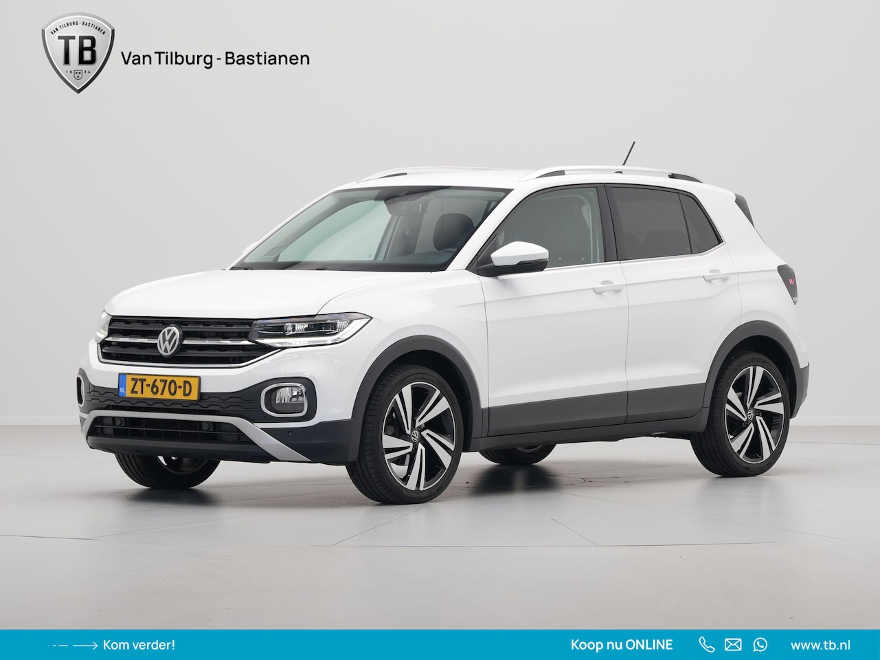 Volkswagen T-Cross - 1.0 TSI 115pk Style Navigatie Led Clima Pdc sideassist - AutoWereld.nl