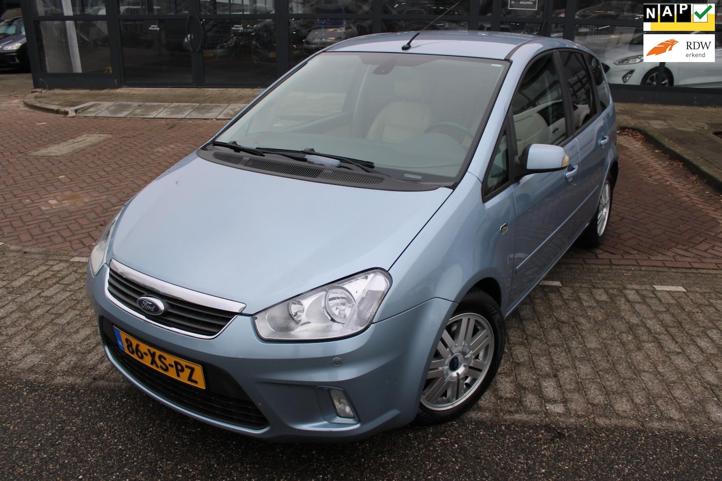 Ford C-Max - 2.0-16V Ghia | Aut | Leer | Stlvrwrmng | Navi | - AutoWereld.nl