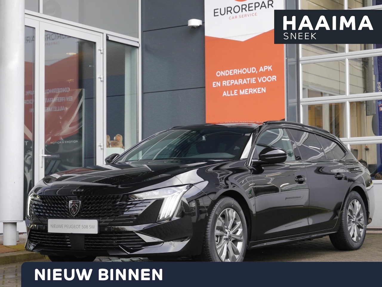 Peugeot 508 - 1.6 HYbrid 225PK Allure | Nieuwe auto | Lederen bekleding | Stoelmassage | Stoelverwarming - AutoWereld.nl