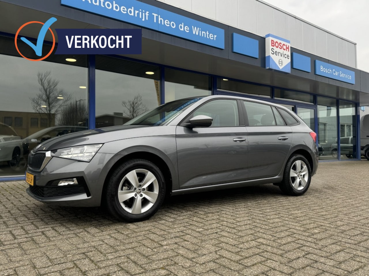 Skoda Scala - 1.0 TSI Ambition| Airco, Cruise, DAB, Parkeersensoren, LED - AutoWereld.nl