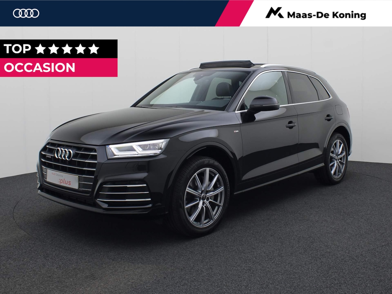 Audi Q5 - 55 TFSIe 270kW/367PK quattro S Line · Panoramadak · Leder/Alcantara · Drive select · TOPDE - AutoWereld.nl