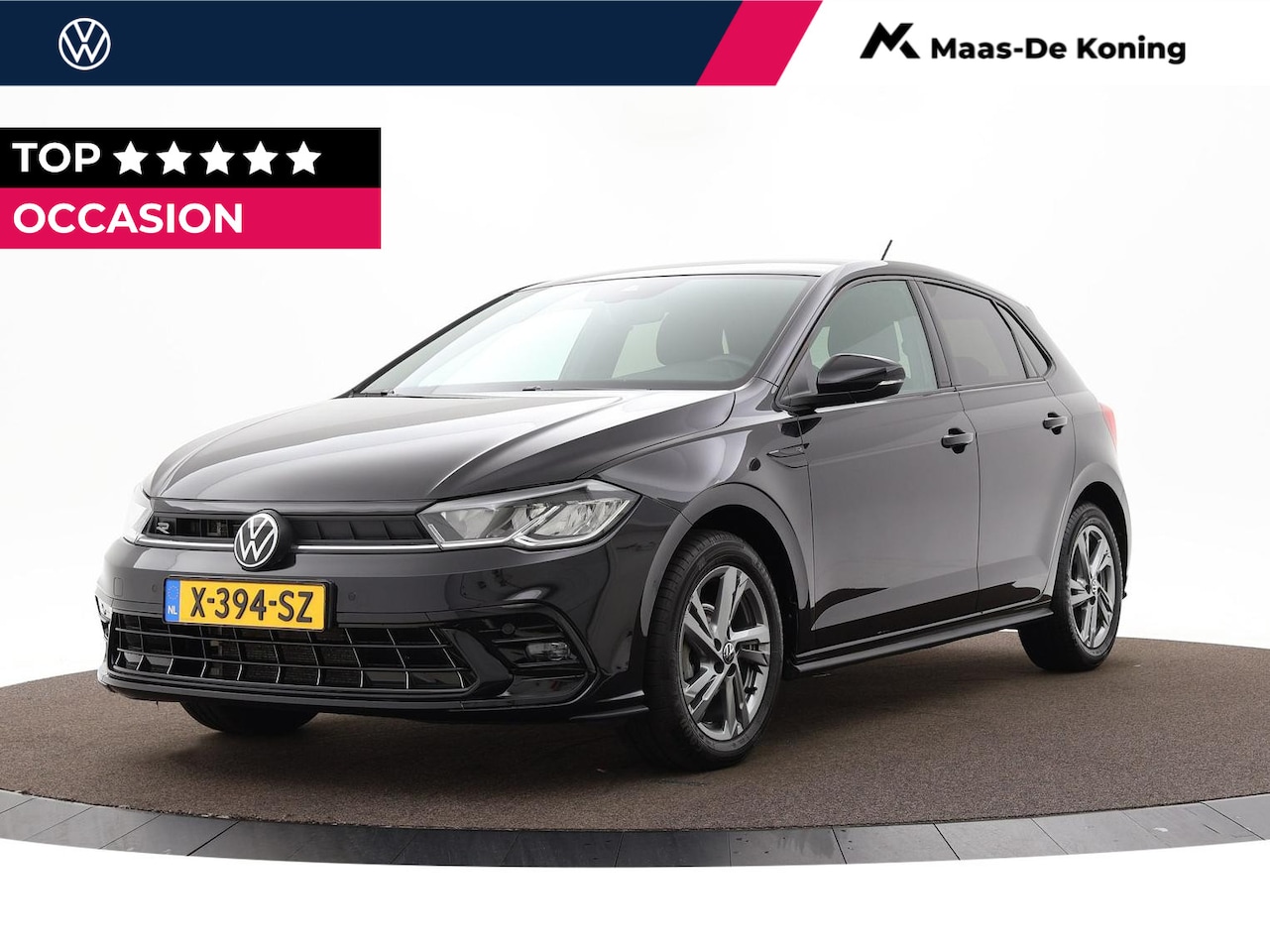 Volkswagen Polo - 1.0 Tsi 95pk DSG R-Line · Keyless · Camera · App-Connect · Navi · P-Sensoren · 16'' Inch · - AutoWereld.nl