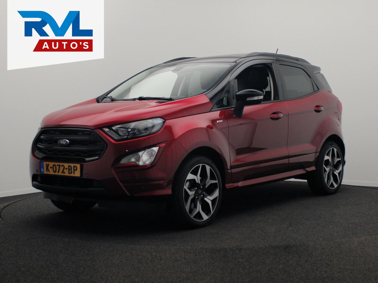 Ford EcoSport - 1.0 EcoBoost ST-Line Pano/dak Carplay Camera Trekhaak Climate-control - AutoWereld.nl