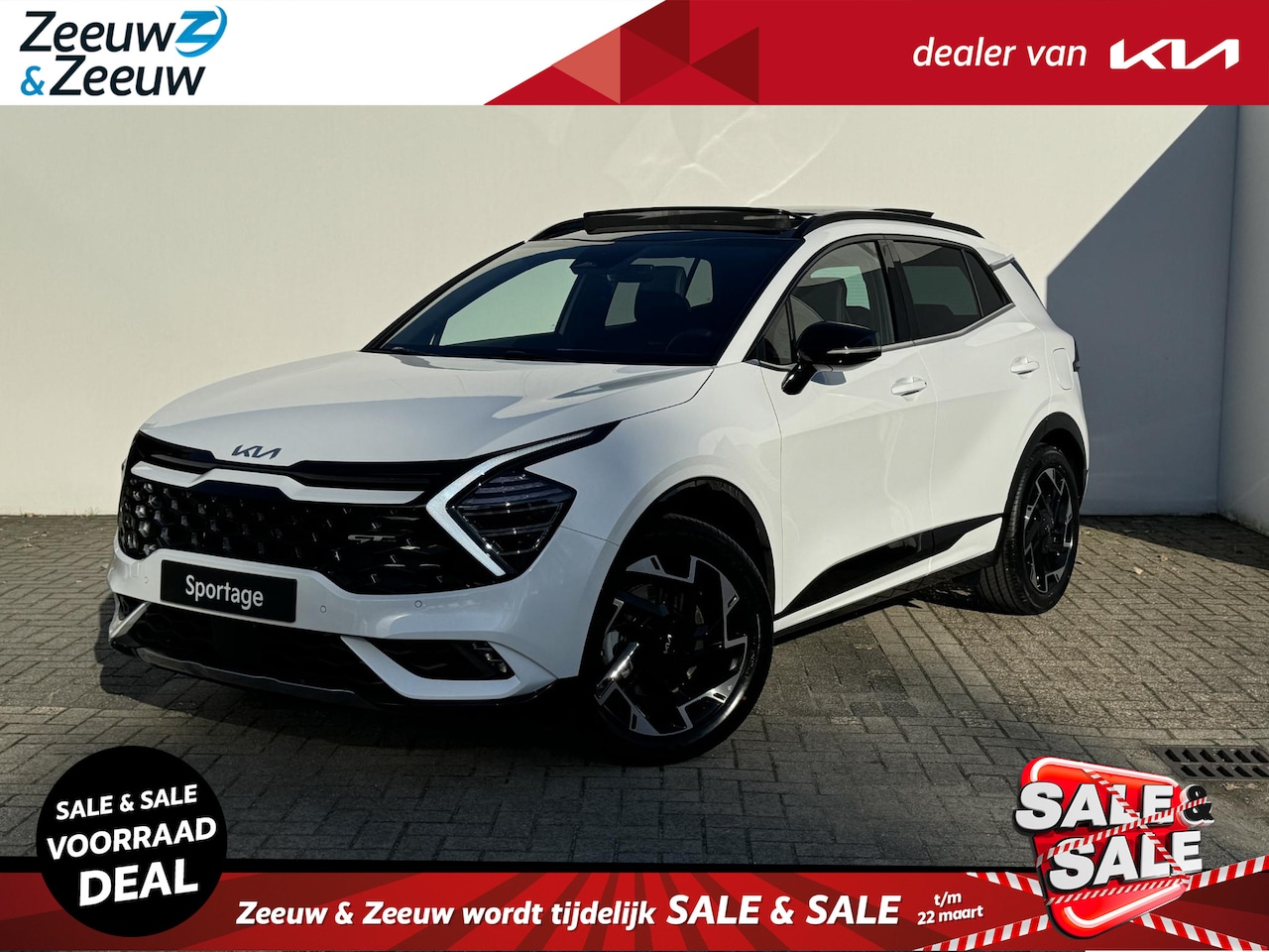 Kia Sportage - 1.6 T-GDi MHEV GT-Line | AUTOMAAT | VOORRAAD AANBIEDING | INFORMEER NAAR DE VOORWAARDEN | - AutoWereld.nl