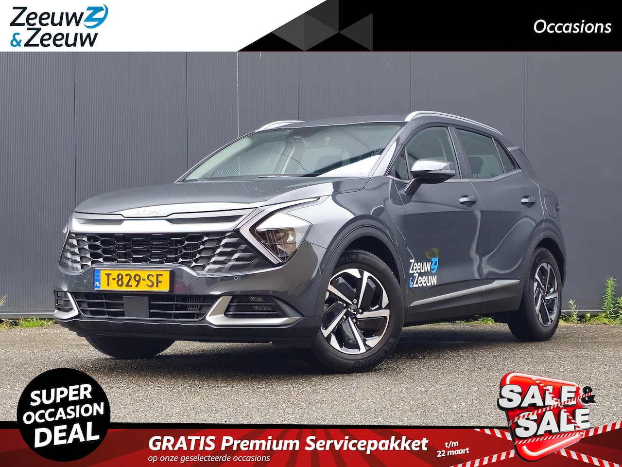 Kia Sportage - 1.6 T-GDi MHEV DynamicLine Fabrieksgarantie t/m 22-08-2030 - AutoWereld.nl