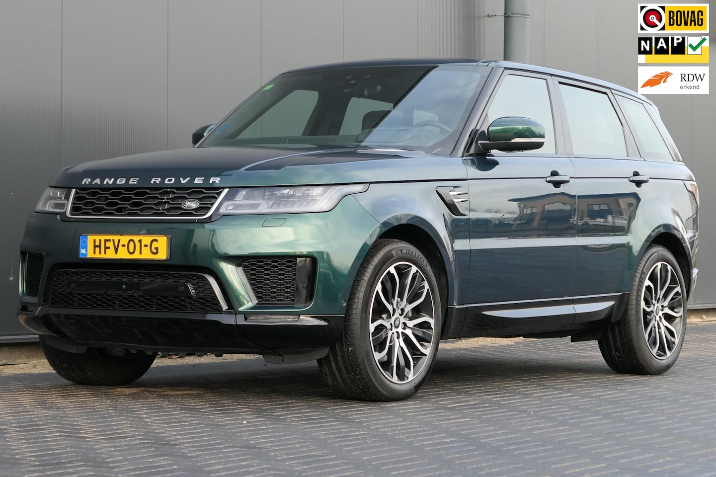 Land Rover Range Rover Sport - 2.0 P400e HSE Dynamic BTW-Auto SVO Premium Palette Green HUD Panorama - AutoWereld.nl