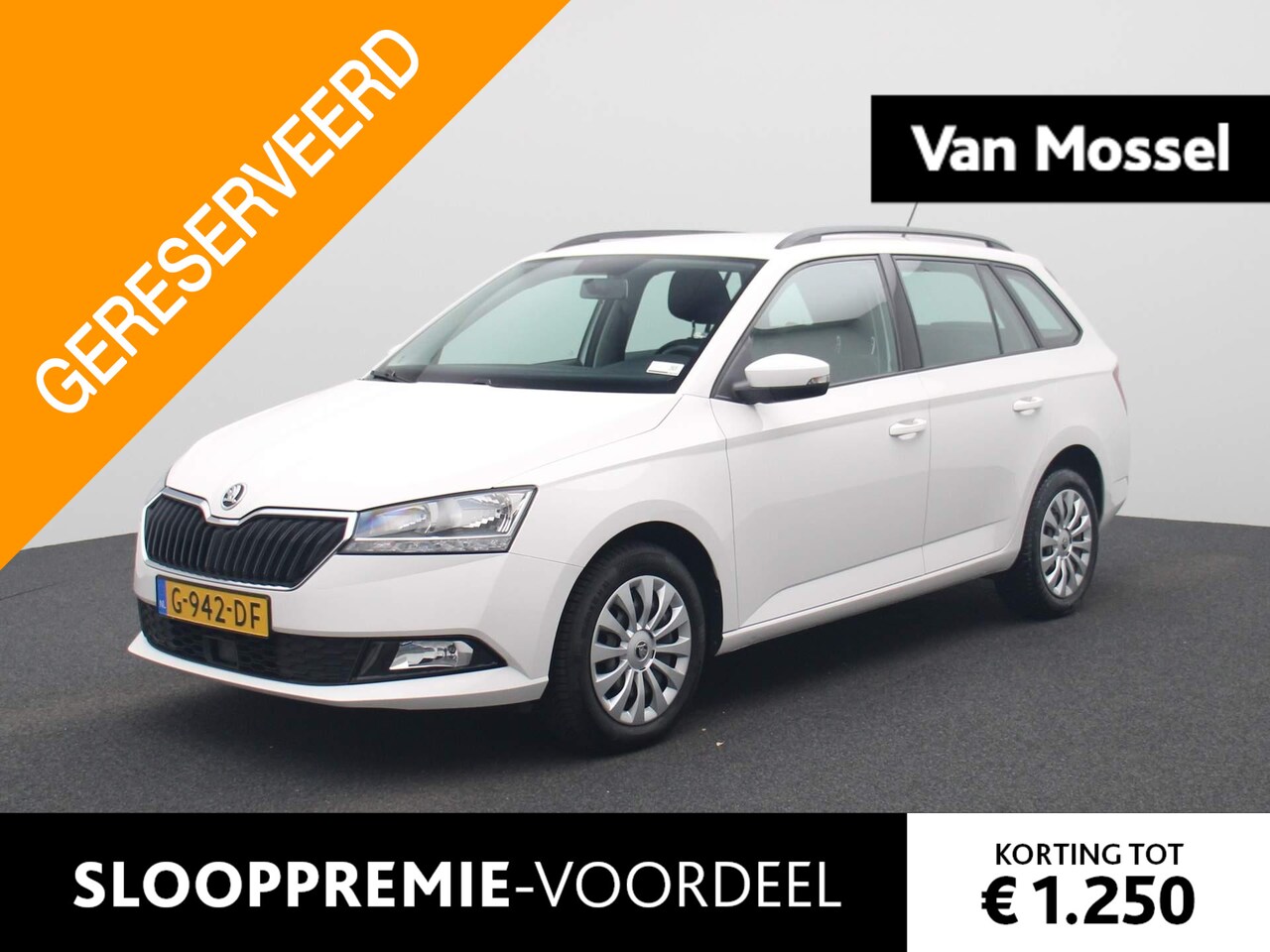 Skoda Fabia Combi - 1.0 TSI Ambition | Airconditioning | Navigatie | Parkeersensoren | - AutoWereld.nl