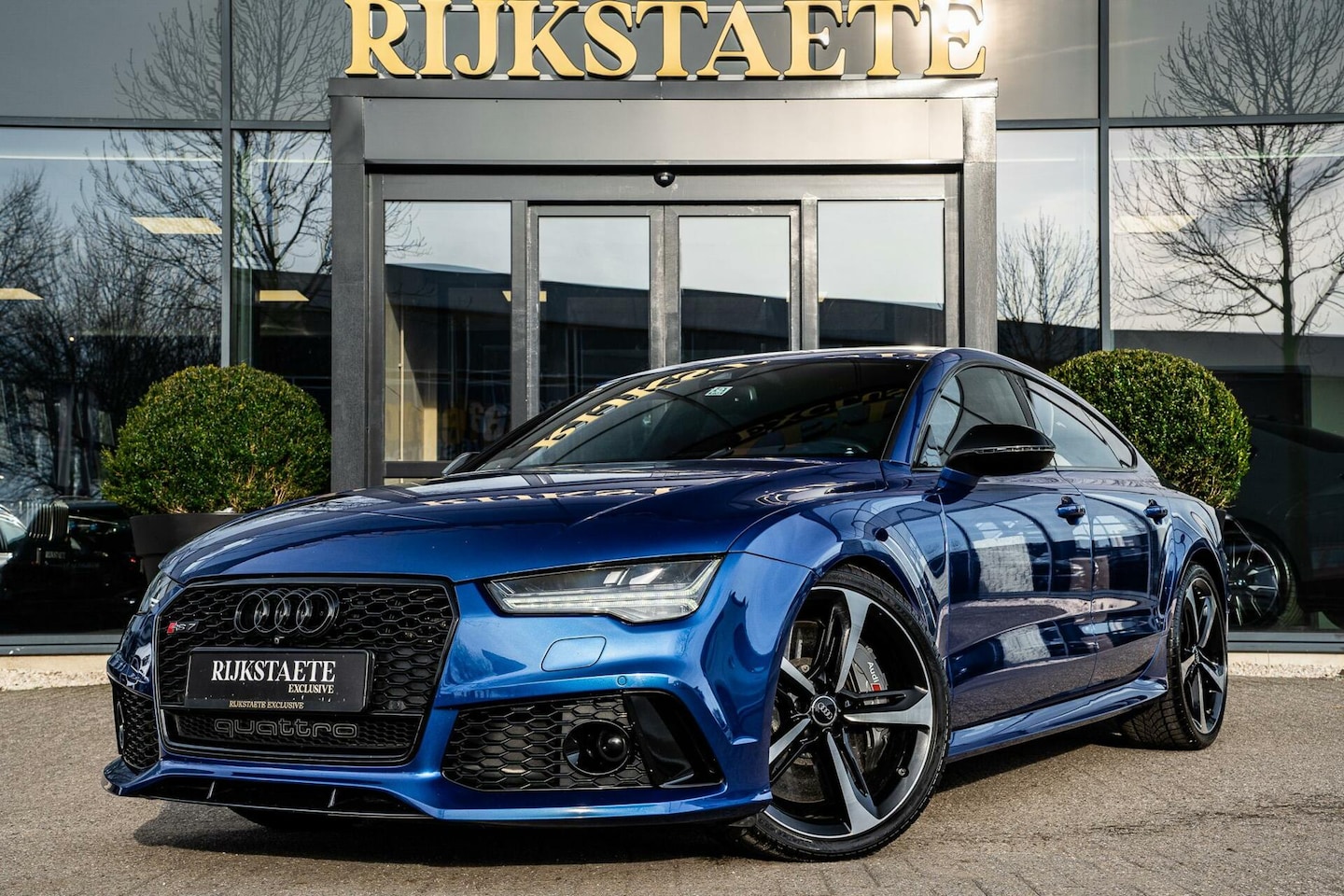 Audi RS7 - 4.0 TFSI RS7 quattro|PANO|HEAD-UP|B&O TWEAKERS|21' - AutoWereld.nl