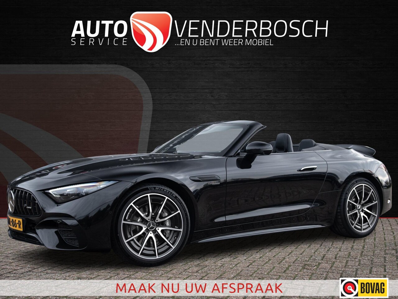 Mercedes-Benz SL-klasse Roadster - AMG 43 381pk | V8 Styling | Sportstoelen - AutoWereld.nl
