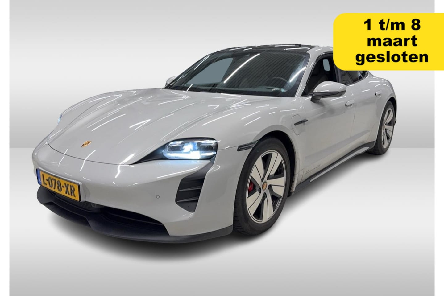 Porsche Taycan - 4S Performance 84 kWh / Panoramadak / 360Camera / Volleder / 20'' / Bose / Keyless / Sport - AutoWereld.nl