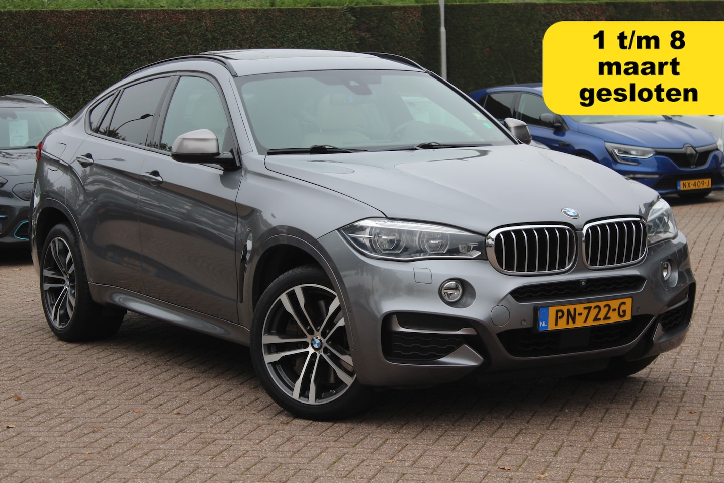 BMW X6 - M50d / Trekhaak / Schuifdak / 360Camera / Head-up / Softclose / Standverwarming / 20'' / L - AutoWereld.nl