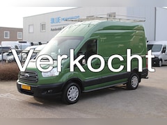 Ford Transit - 310 2.0 TDCI 130PK Euro6 Automaat L2H3 Trend ✓ imperiaal ✓ 2x schuifdeur ✓ trekhaak