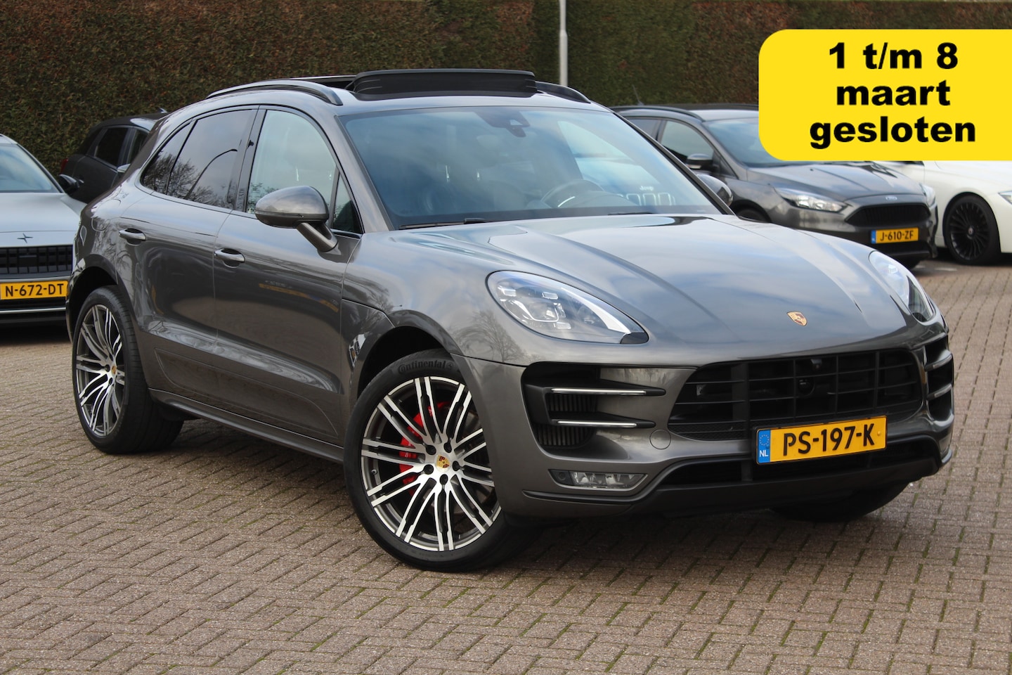 Porsche Macan - 3.6 Turbo / Panoramadak / 360Camera / 21'' / Luxe Leder / Luchtvering / Carbon  / Sportdes - AutoWereld.nl