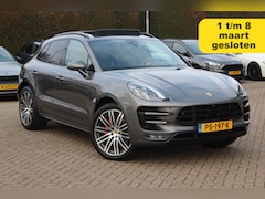 Porsche Macan - 3.6 Turbo / Panoramadak / 360Camera / 21'' / Luxe Leder / Luchtvering / Carbon / Sportdesi