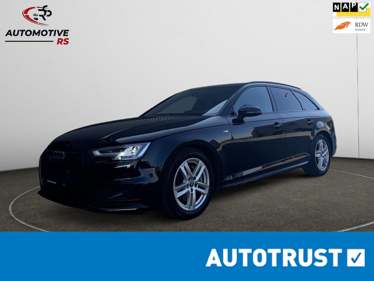 Audi A4 Avant - 2.0 TDI Sport 3x S line BLACKEDITION HUD Virtual cockpit Leder Memory - AutoWereld.nl