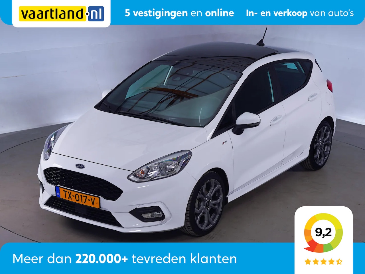 Ford Fiesta - 1.0 EcoBoost 100pk ST Line [ Panorama Navi Clima ] - AutoWereld.nl