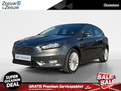 Ford Focus - 1.0 Titanium | Trekhaak | Camera | Dealeronderhouden | Navigatie | Cruise Control | Parkee