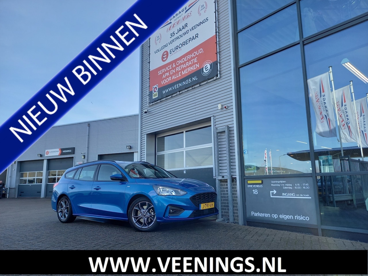 Ford Focus Wagon - 1.0 EcoBoost Hybrid ST Line Business - CAMERA - CLIMA - NL AUTO - 1 EIGENAAR - AutoWereld.nl