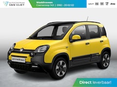 Fiat Panda - Hybrid Pandina | Uit voorraad leverbaar | Airco | Cruise | Priv Glass | Dakrails | 15" | P